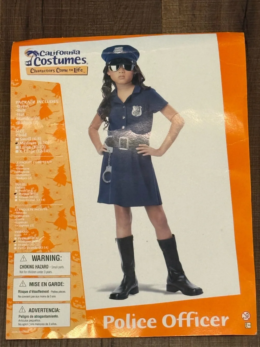 California Costumes classic police